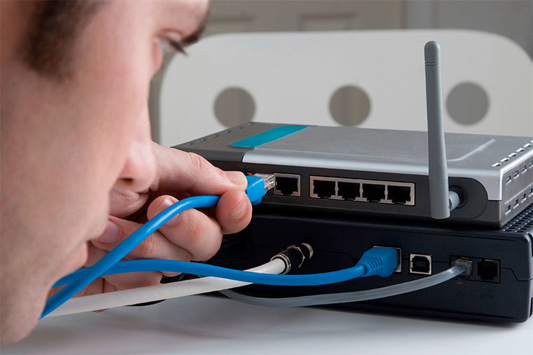 Jak připojit router k notebooku