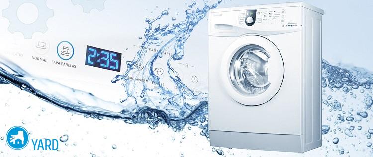 på Samsung 5d vaskemaskine